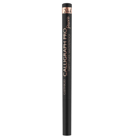 Catrice Calligraph Pro Precise 24h Matt Waterproof Black Eyeliner, with a fine tip for precise eye makeup application