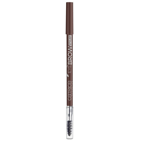 Catrice Eye Brow Stylist in shade 025 Perfect Brown, featuring a brow pencil with spoolie brush for shaping and defining eyebrows.