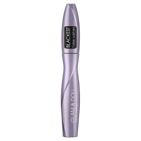 Catrice Glam & Doll False Lashes Mascara in black, 9.5ml, featuring volumizing brush and sleek packaging.
