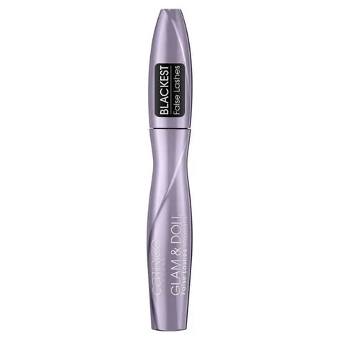 Catrice Glam & Doll False Lashes Mascara in black, 9.5ml, with a sleek mascara brush and bold lash effect.