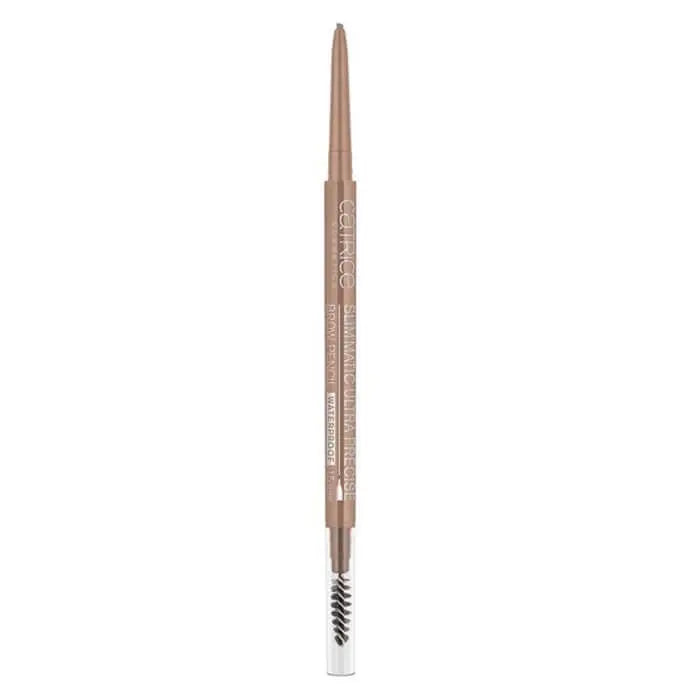 Catrice Slim`matic Ultra Precise Waterproof Brow Pencil in shade 020 Medium, natural-looking brow enhancement, by Jag Couture London.