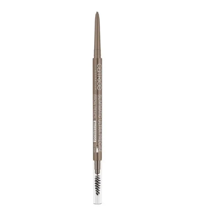 Catrice Slim'Matic Ultra Precise Waterproof Brow Pencil in Dark, with a sleek pencil tip for precise eyebrow shaping.