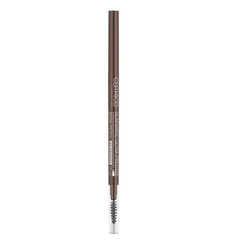 Catrice Slim`matic Ultra Precise Waterproof Brow Pencil in Cool Brown, with a sleek design and precise tip for natural eyebrow definition.