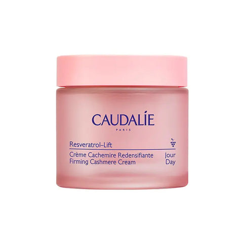 Caudalie Resveratrol-Lift Redensifying Cashmere Cream 50ml jar with a smooth, luxurious texture, displayed on a neutral background.