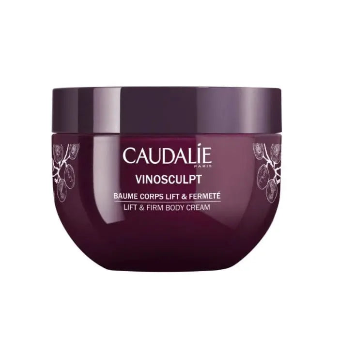 Caudalie Vinosculpt Lift & Firm Body Cream 250ml jar with label, moisturizing skincare from Jag Couture London New York