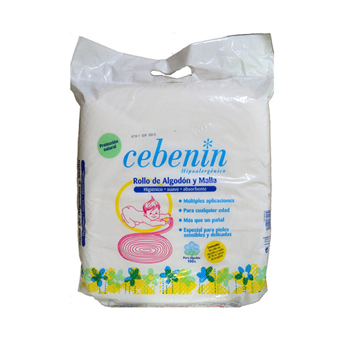 Cebenin cotton roll by Jag Couture London New York, 11 meters of soft, white cotton for sewing and craft projects.