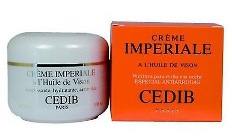 Jag Couture London Crema Imperiale 100 from Cedib Paris, luxurious skincare cream in a sleek jar.