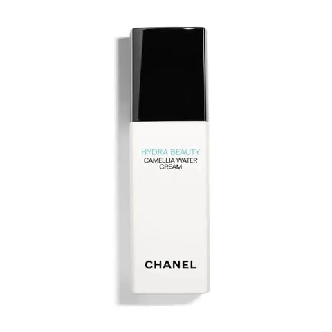 Chanel Hydra Beauty Camellia Water Cream 30ml in a sleek jar, ideal for hydrating and nourishing skin.