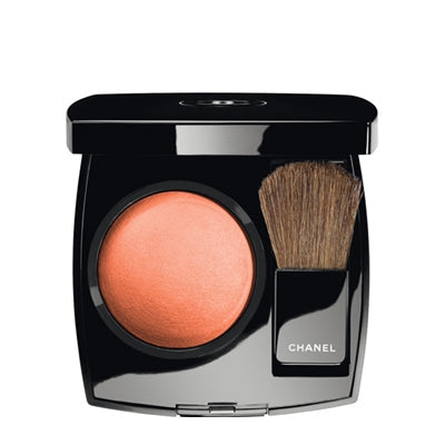 Chanel Joues Contraste Powder Blush 03 Brume Dor in a compact with soft peachy shade and subtle shimmer, ideal for natural glow.