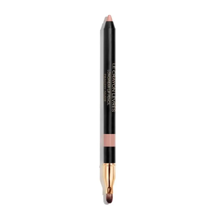 Chanel Le Crayon Lèvres Lip Contour Pencil in Peachy Nude, long-lasting lip liner with smooth application and precise tip.