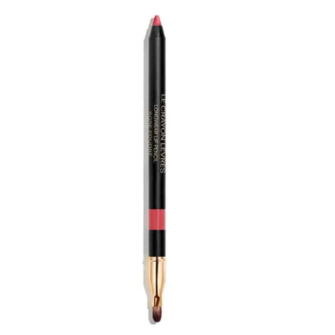 Chanel Le Crayon Lèvres Lip Contour Pencil in 196 Rose Poudré with sharp tip and soft pink shade, showcasing its sleek design.