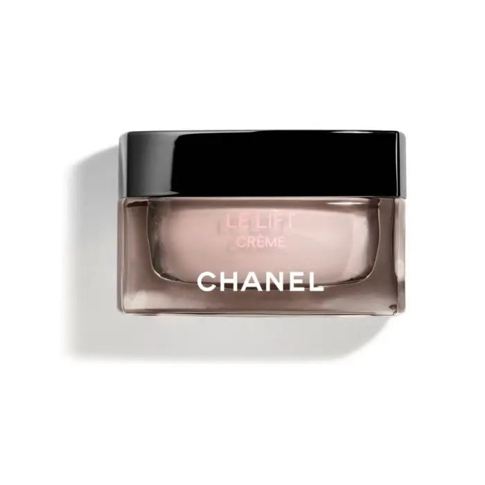 Jag Couture London New York Chanel Le Lift Crème 50ml jar, luxurious skincare cream with elegant packaging.