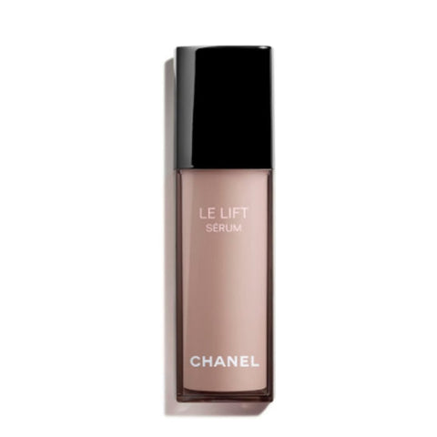 Jag Couture London - New York Chanel Le Lift Serum 30ml bottle, sleek packaging, and applicator for anti-aging skincare.