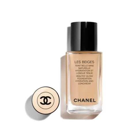 Chanel Les Beiges Foundation BD41 in 30ml bottle, with a smooth beige liquid foundation for natural skin tone.