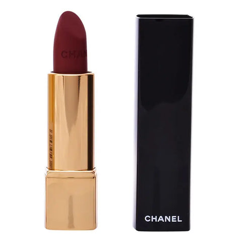 Chanel Rouge Allure Velvet Luminous Matte Lip Colour in shade 58 Rouge Vie, 3.5g, displayed with sleek black packaging.