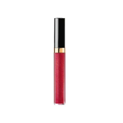 Chanel Rouge Coco Gloss 106 Amarena lip gloss in 5.5g tube, displayed with packaging and product details, from Jag Couture London New York