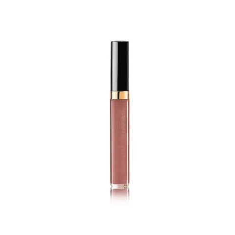 Chanel Rouge Coco Gloss 722 Noce Moscata lip gloss in 5.5g tube, with shiny, smooth finish and elegant packaging.