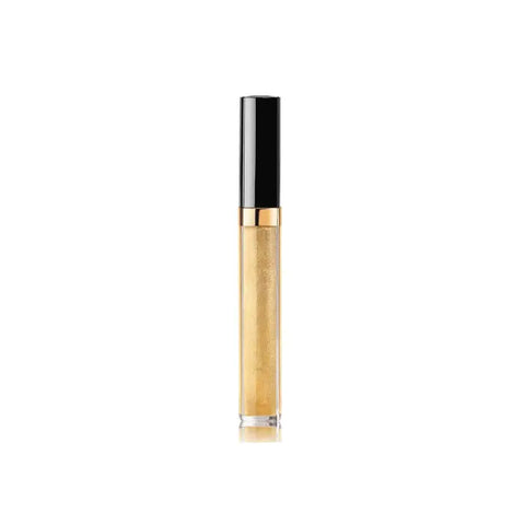 Chanel Rouge Coco Gloss 774 Excitation lip gloss in 5.5g tube, featuring shiny, vibrant coral color with the Chanel logo.