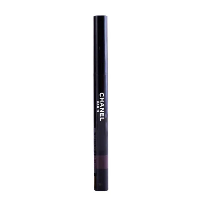 Chanel Stylo Ombre Et Contour Eyeshadow and Eyeliner Khol in shade 08 Rouge Noir, sleek black pencil with sharp tip.