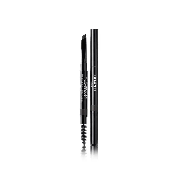 Chanel Stylo Sourcils Waterproof eyebrow pencil in shade 812 Ebène, 0.27g, featuring a sleek black design.