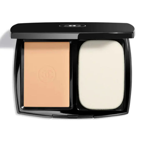 Chanel Ultra Le Teint Compact SPF 15 B60 foundation in a sleek compact, featuring the brand's signature elegant design.