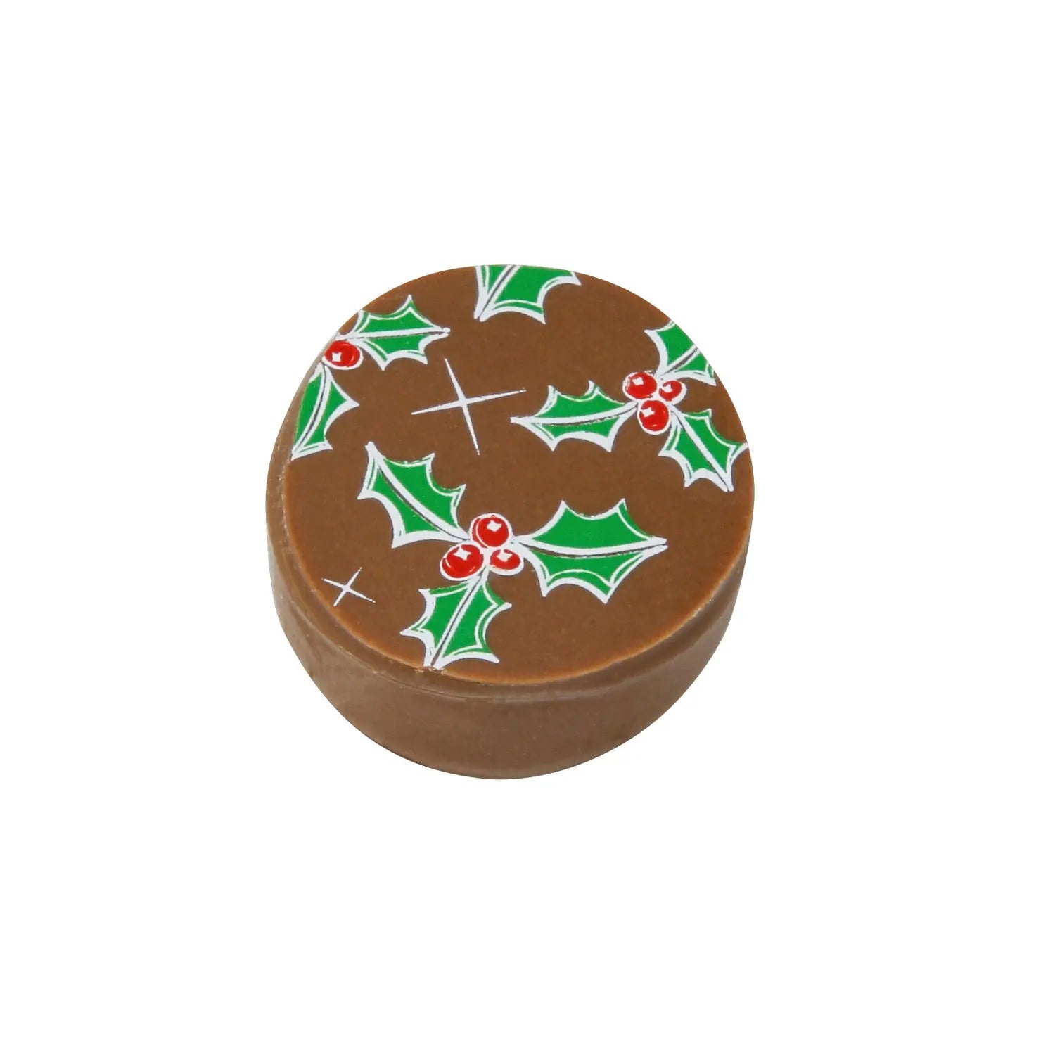 Cherry Bakewell pastry from Jag Couture London featuring real cherry fruit, almond flavoring, and milk chocolate buttercream.