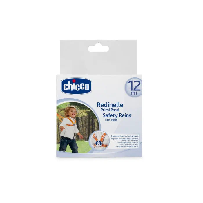 Chicco First Steps Safety Braces for 6 months+ by Jag Couture London - New York, adjustable baby safety braces on a neutral background.