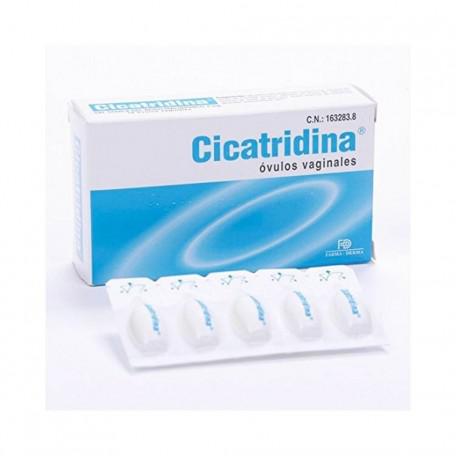 Vaginal ovules of Cicatridina 5 mg by Jag Couture London, New York, shown in blister pack, used for feminine health treatment.