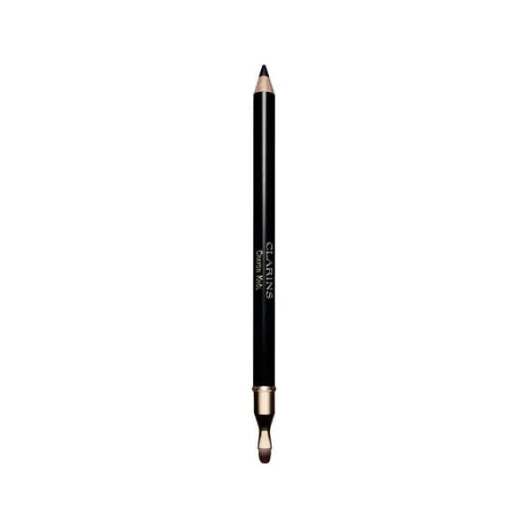 Jag Couture London New York Clarins Crayon Khol Eye Pencil 01 Carbon Black, close-up of black eye pencil with sharpened tip