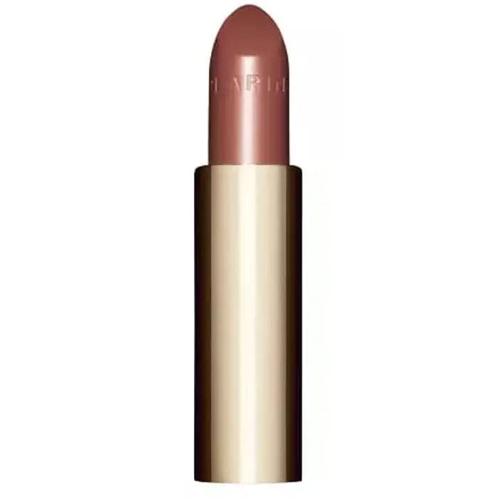 Clarins Joli Rouge Shine 757S Nude Brick lipstick refill by Jag Couture London - New York, 3.5g, showing the product in its packaging