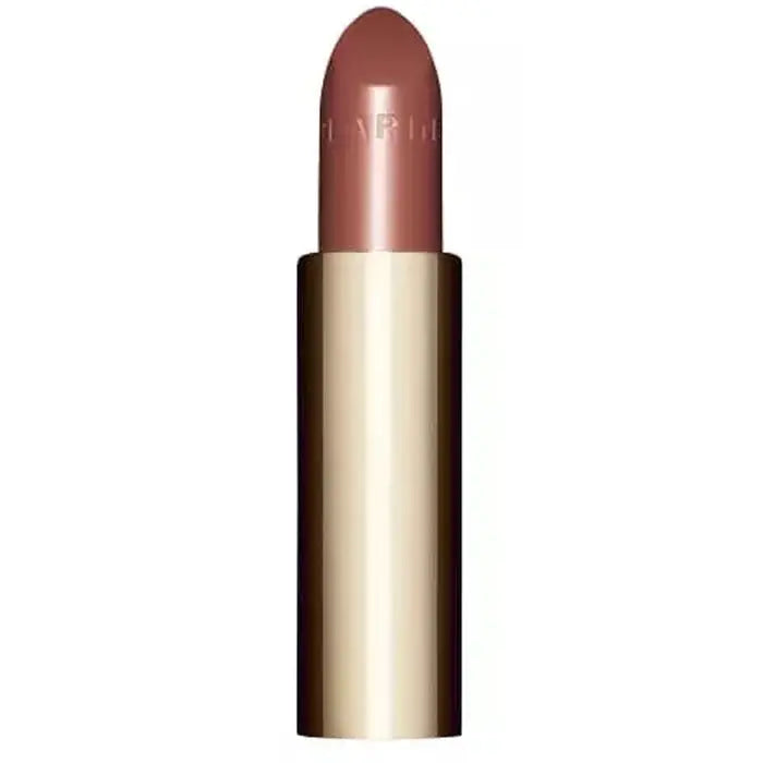 Clarins Joli Rouge Shine 757S Nude Brick refill lipstick by Jag Couture London - New York, 3.5g, showing the product in its packaging