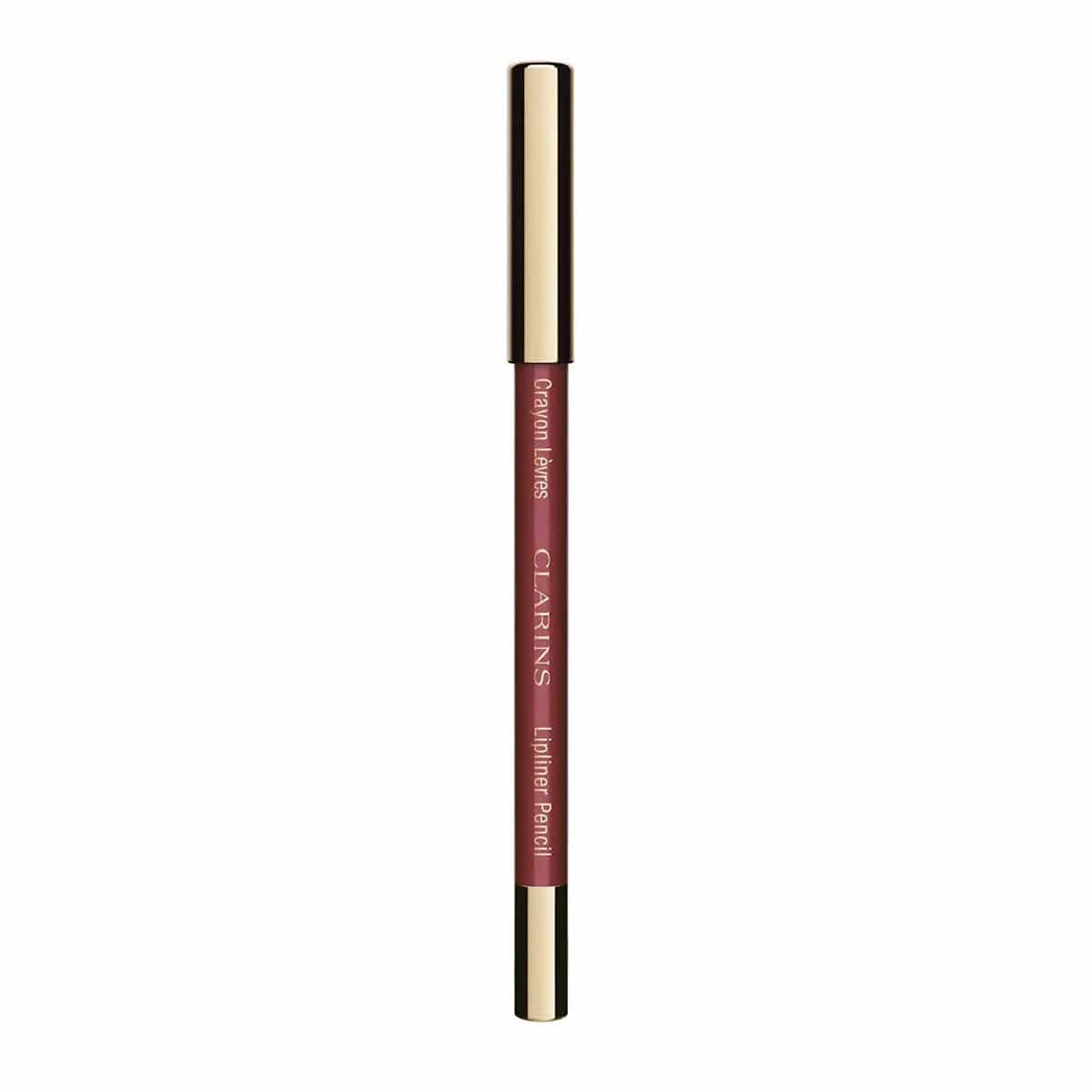 Jag Couture London New York Clarins Lipliner Pencil 05 Roseberry with soft pink shade and sleek design.