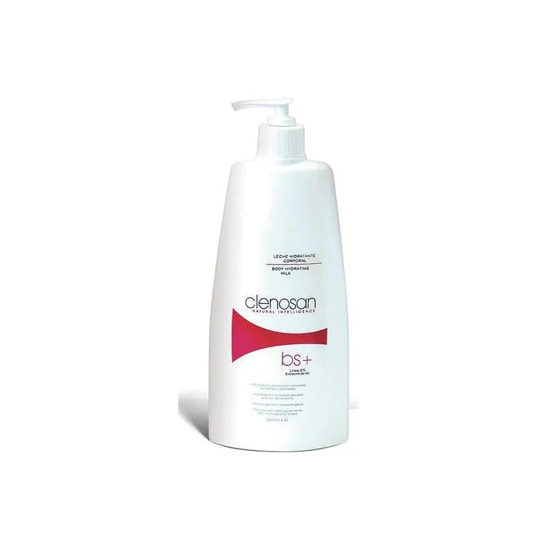 Jag Couture London New York Clenosan Milk Body Hydrator 1L bottle, moisturizing body lotion with smooth, nourishing texture.