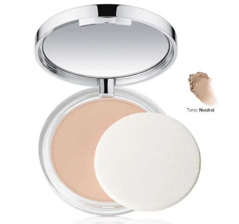 Clinique Almost Powder Makeup SPF 15 in 04 Neutral, a compact face powder from Jag Couture London New York.