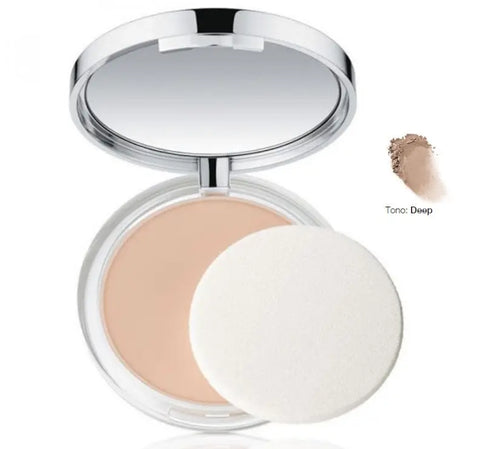 Clinique Almost Powder Makeup SPF 15 in shade 06 Deep, featuring a compact with smooth, natural finish for even skin tone.