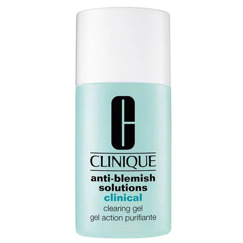 Jag Couture London New York Clinique Anti Blemish Solutions Clinical Clearing Gel 30ml, clear gel in a tube for blemish treatment.