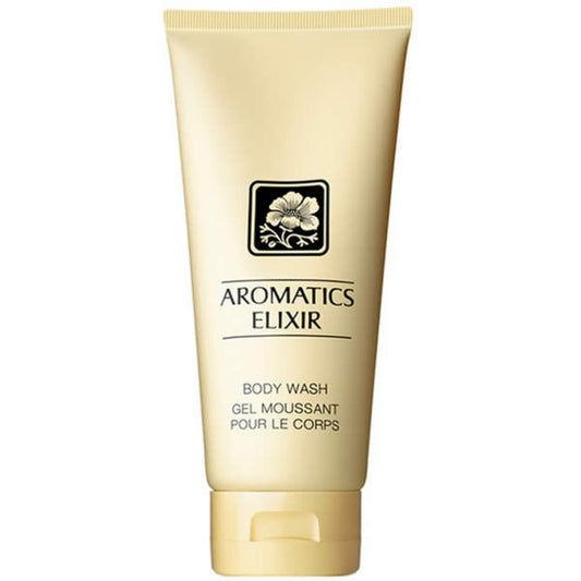 Jag Couture London Aromatics Elixir body wash in 200ml bottle, featuring a sleek design and elegant packaging.