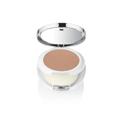 Clinique Beyond Perfecting Powder Foundation Concealer in shade 06 Ivory, displayed on a neutral background.