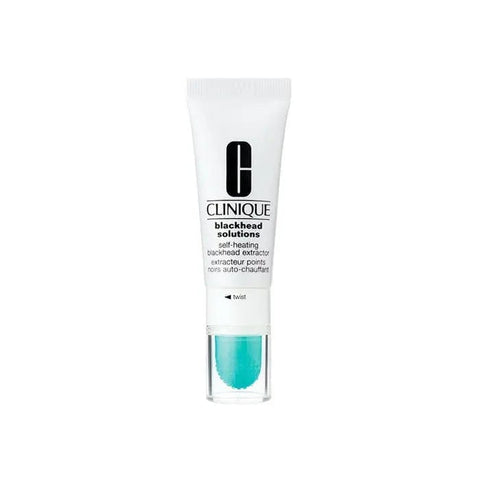 Jag Couture London New York Clinique Blackhead Solutions Self-Heating Blackhead Extractor 20ml, close-up of the product bottle.