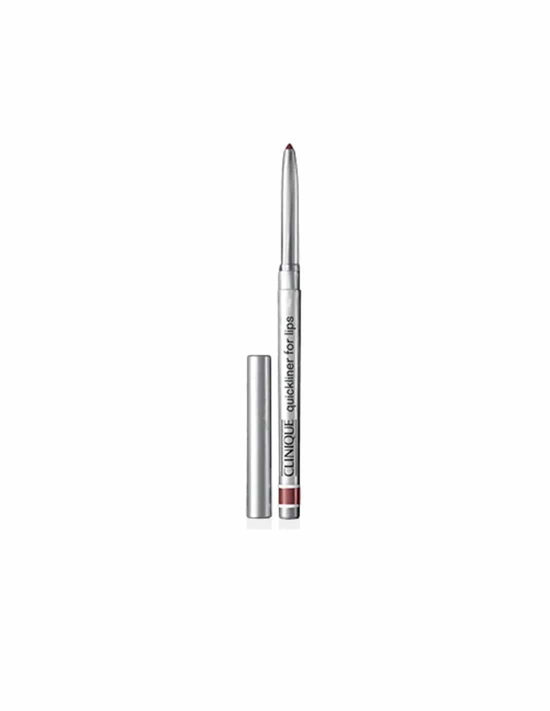 Clinique Clq Perf Lab Quickliner for Lips in shade 61EM, a smooth lip liner pencil by Jag Couture London New York.