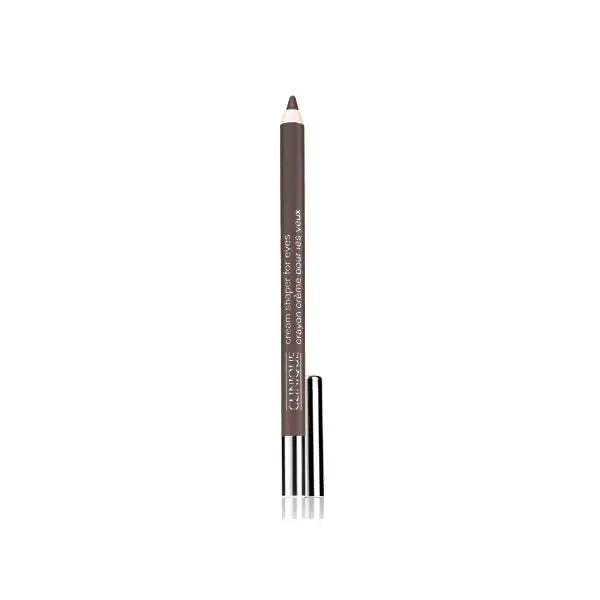 Clinique Cream Shaper for Eyes in 05 Chocolate Lustre, eye pencil with rich chocolate color, displayed in sleek packaging.