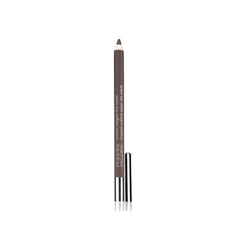 Clinique Cream Shaper for Eyes in 05 Chocolate Lustre, eye pencil with rich chocolate color, displayed in sleek packaging.