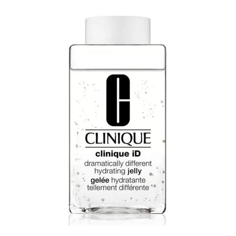 Clinique Dramatically Different Hydrating Jelly 115ml, a clear gel moisturizer from Jag Couture London New York, shown in a jar.