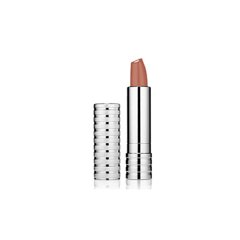 Jag Couture London-New York Clinique Dramatically Different Lipstick Shaping Lip Colour 04 Canoodle, close-up of the lipstick tube.