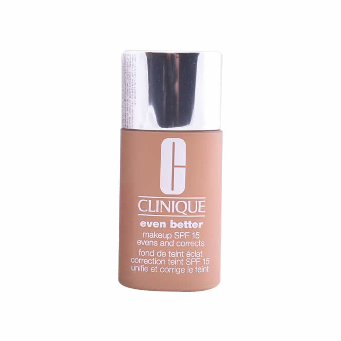 Clinique Even Better Makeup SPF 15 in Deep Neutral, 30ml, featuring a sleek bottle with a pump dispenser.