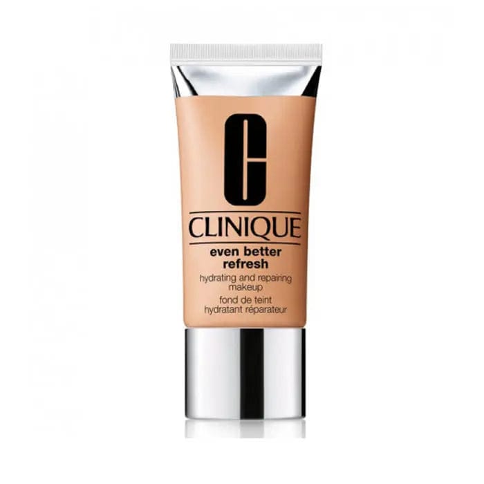 Clinique Even Better Refresh Makeup in WN76 Toasted Wheat, with sleek packaging and smooth application visible.