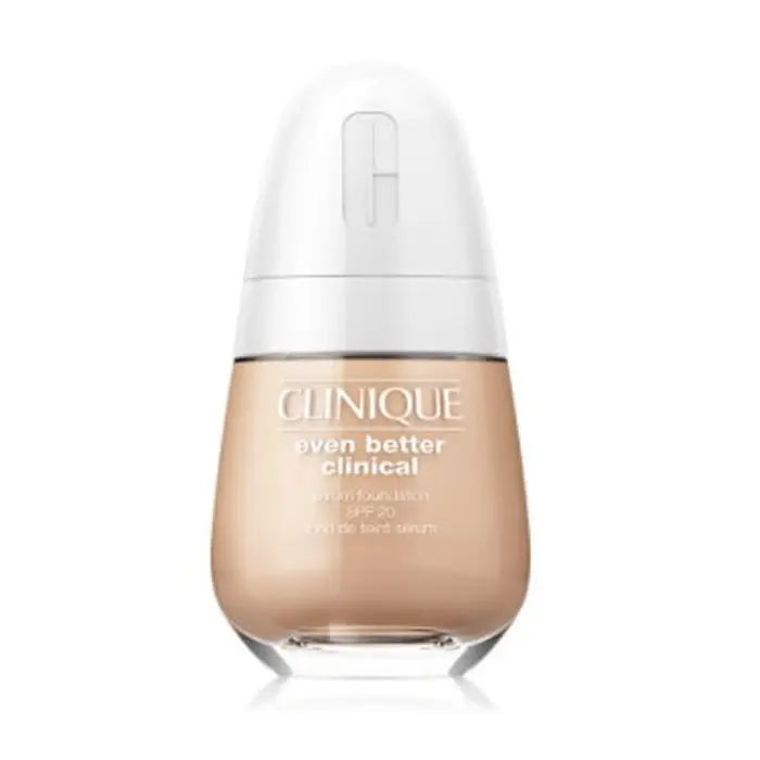 Clinique Even Better Serum Foundation SPF20 in CN40 Cream Chamois, 30ml, by Jag Couture London New York, visible in the image.