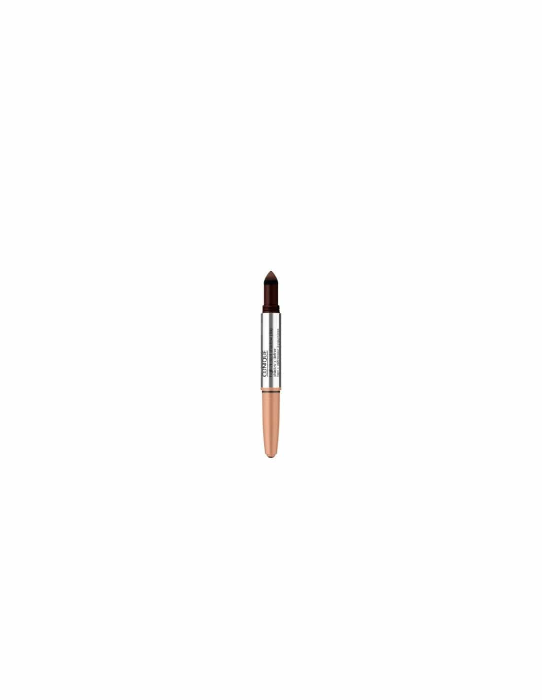 Clinique Hi Shadow Play eyeshadow in Double Latte, 4ml, with warm brown shade and sleek packaging from Jag Couture London.