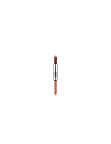Clinique Hi Shadow Play Eye Shadow in Flame Ember, 4ml, with vibrant orange and brown tones, in sleek packaging.