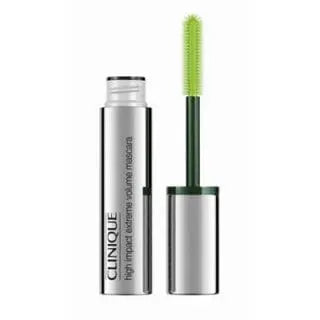 Clinique High Impact Extreme Volume Mascara 01 Extreme Black in 10ml tube, showcasing bold lashes with thick, defined volume.